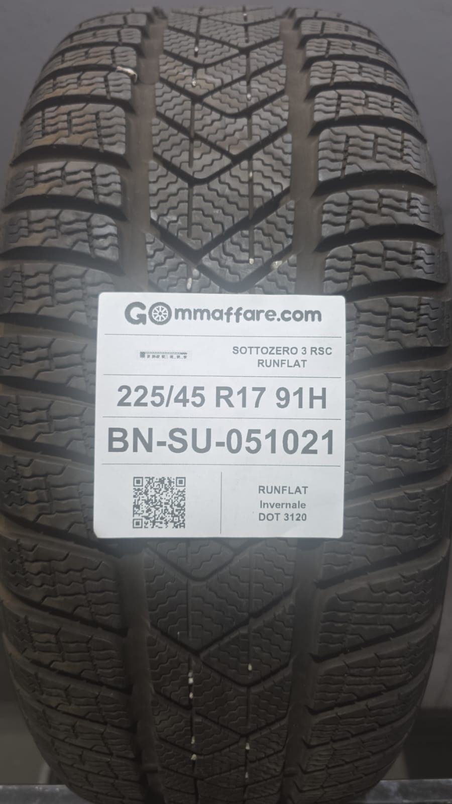 Pirelli SOTTOZERO 3 RSC RUNFLAT